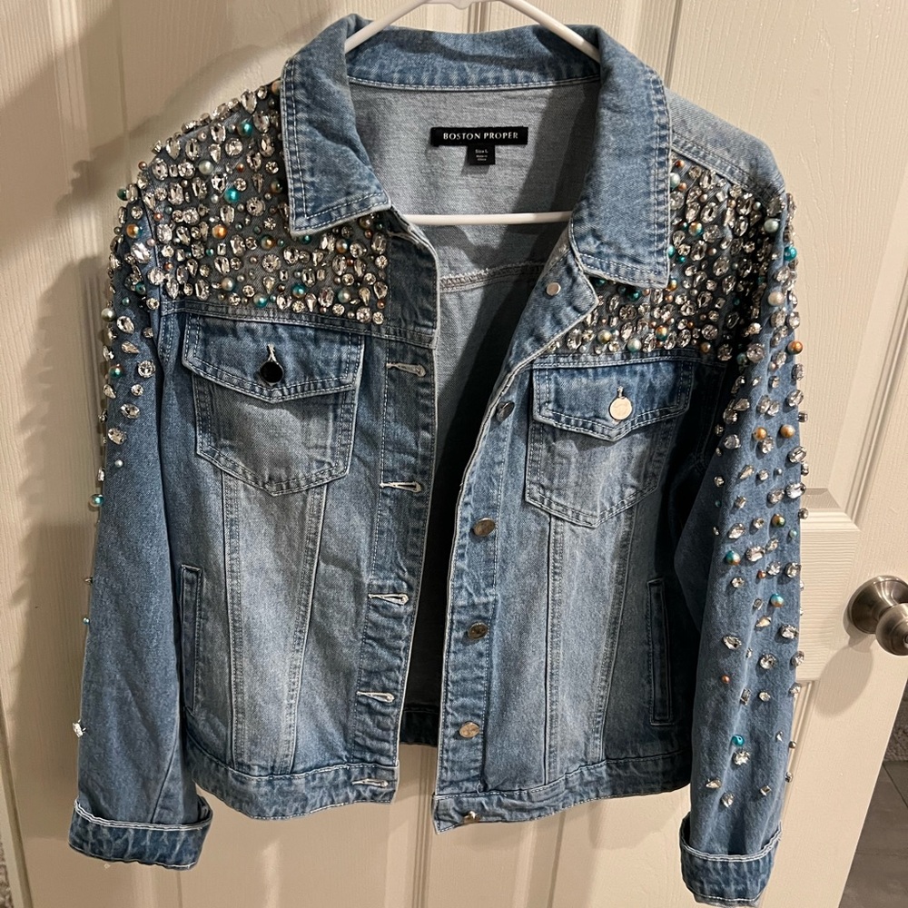 Jeans Jacket with Bling!